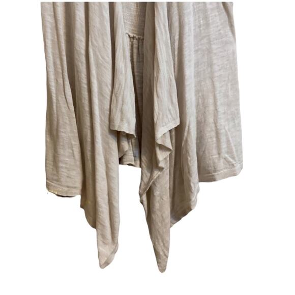 Knox Rose Open Cardigan Sweater Womens SZ M Lace Knit Draped Romantic Boho Hi-Lo - Picture 5 of 10